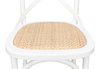 Tuileries Side Chair  White, by Sarreid, 1'10" length x 1'8" width x 2'11" height thumbnail 4