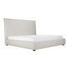 Luzon King Bed Tall Headboard Light Grey thumbnail 5