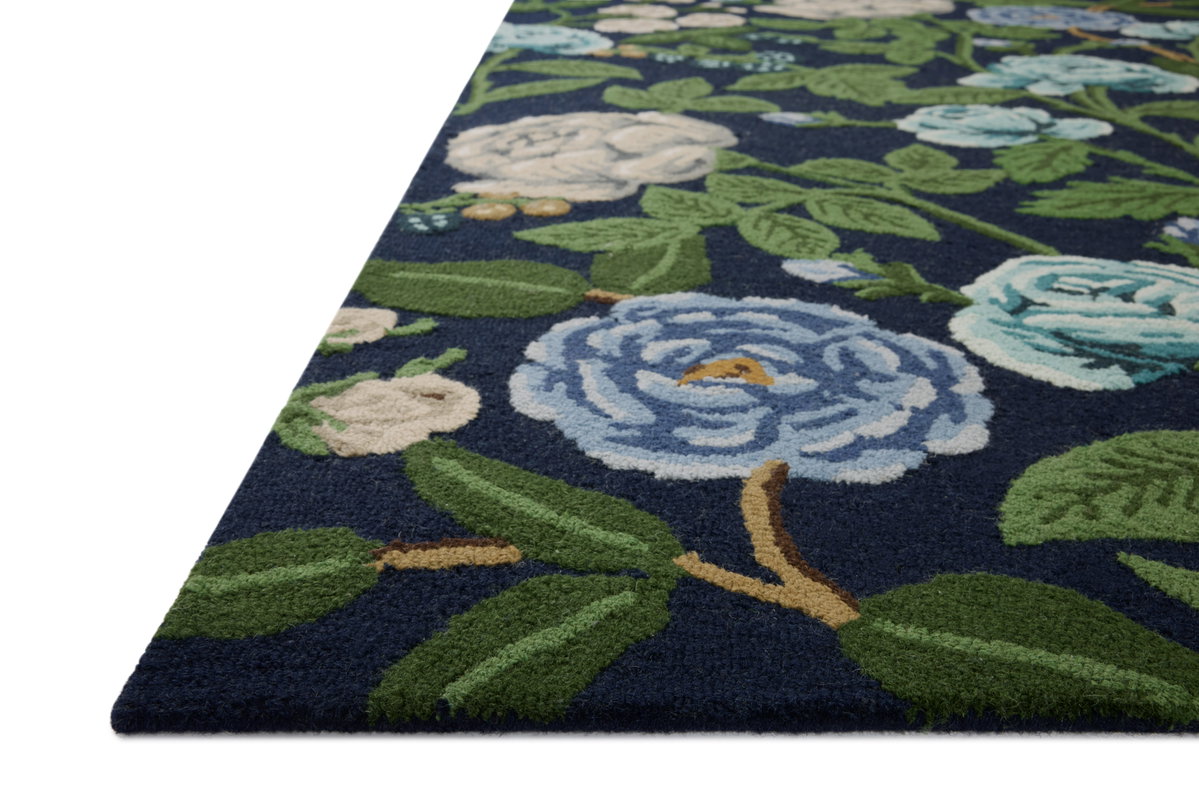 Rifle Paper Co. x Loloi Highgrove Rug, 5' length x 7'6" width View 2