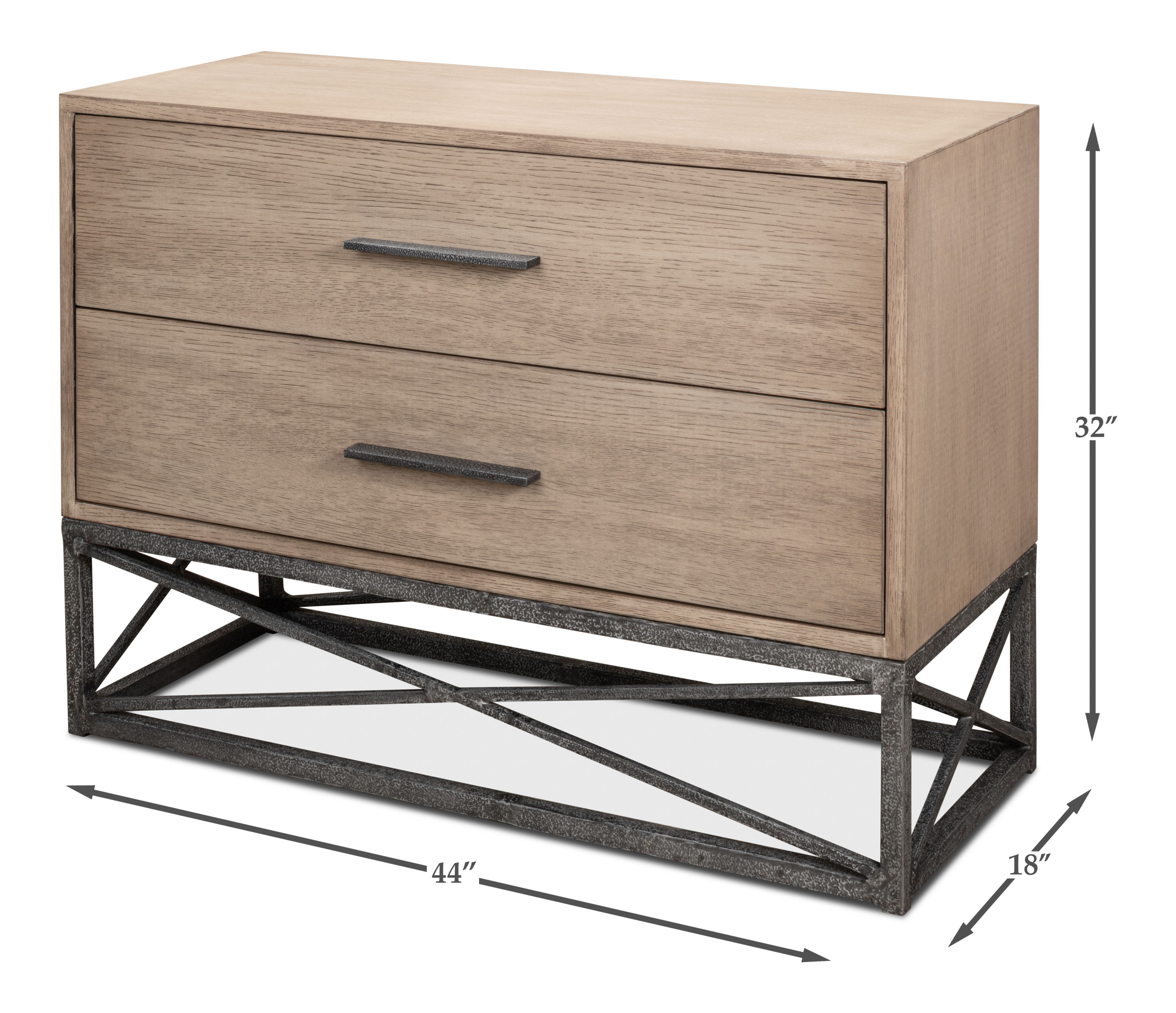 Blyth Chest, Cabinets & Chest by Sarreid, 44" length x 18" width x 32" height View 12