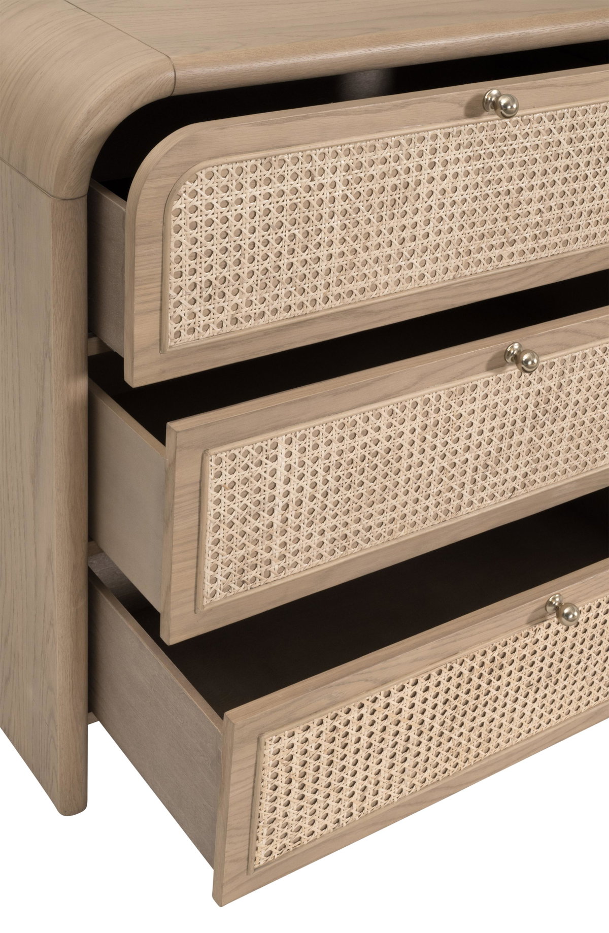 Cannes 6-Drawer Double Dresser, by Essentials for Living, 68" width x 35" height x 20" depth View 11