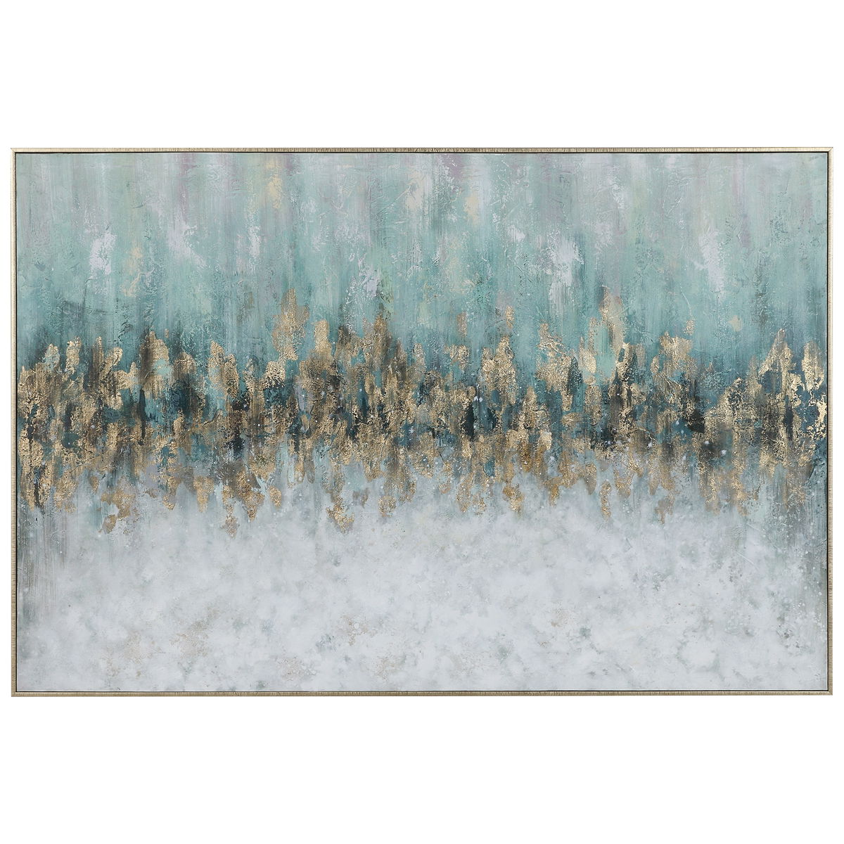 Divide Hand Painted Art, by Uttermost, 61" width x 41" height x 2.25" depth View 1