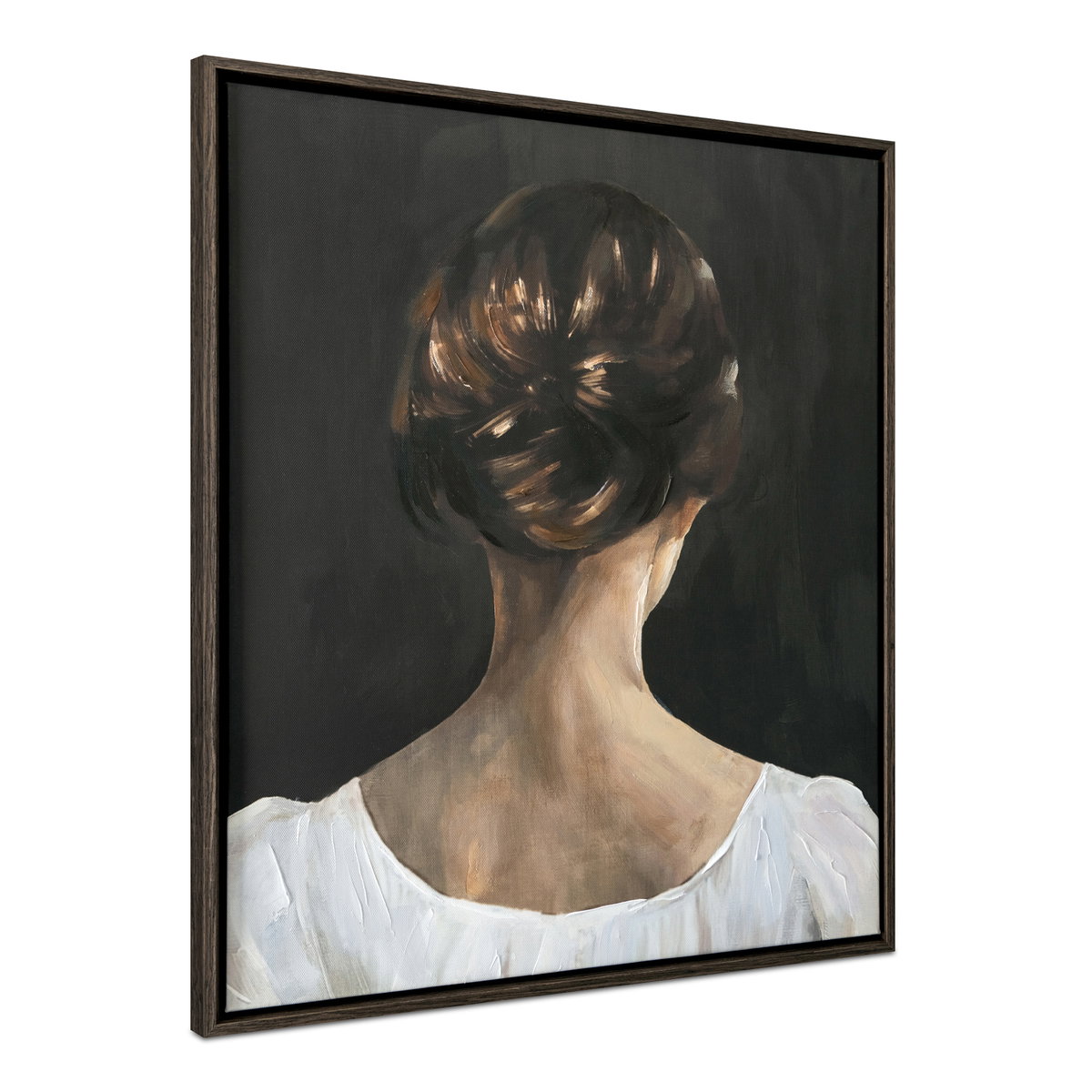 Intrepid Framed Painting, by Moe's Home, 18" width x 22" height x 1.75" depth View 2
