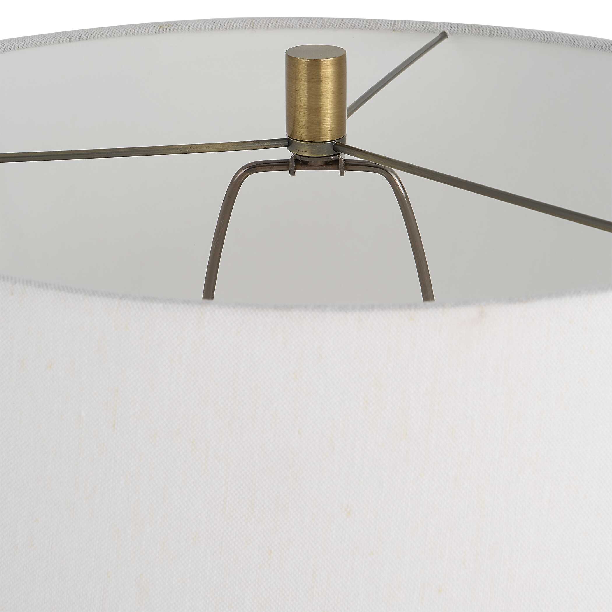 Miraz Iron Floor Lamp large image 