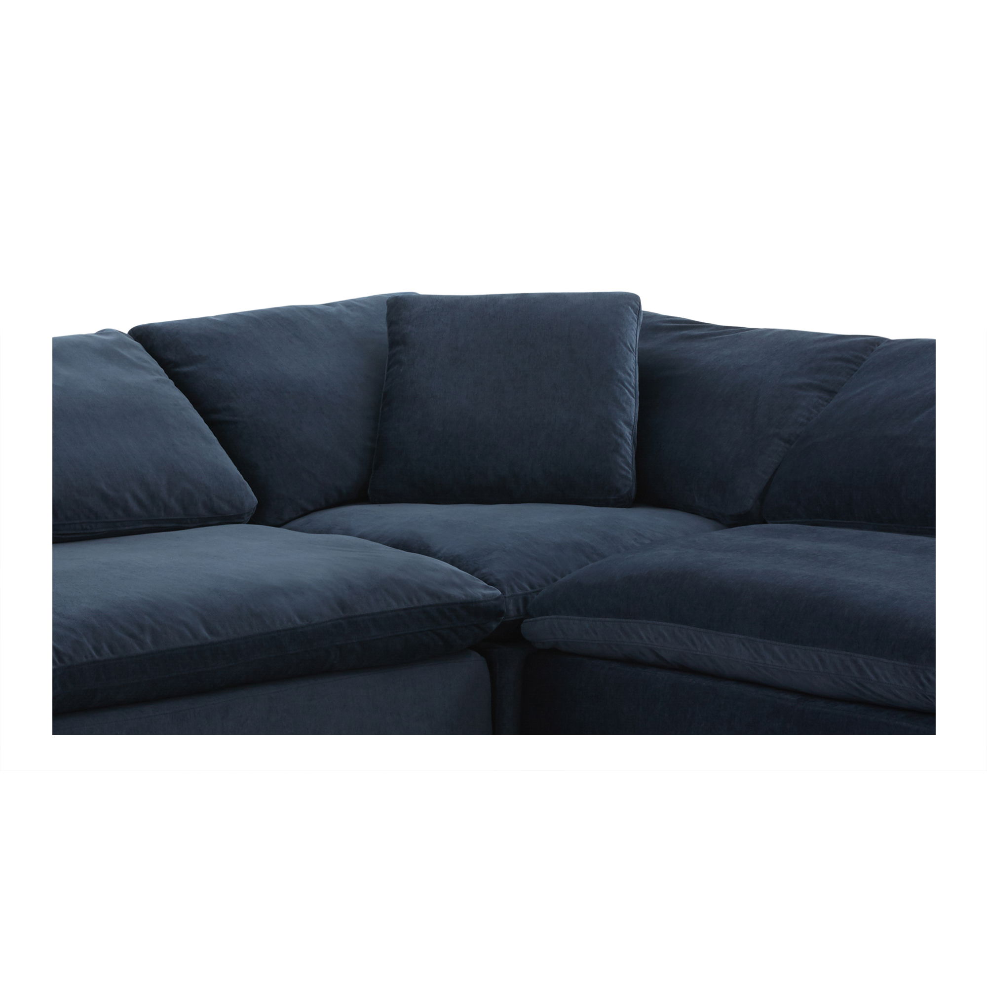 Clay Dream Modular Sectional, Sectional Sofa by Moe's Home, 133.5" width x 32" height x 133.5" depth View 7