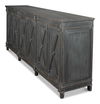 Marksman Sideboard, Concrete Grey, Cabinets & Sideboard by Sarreid, 96" length x 20" width x 39" height thumbnail 6