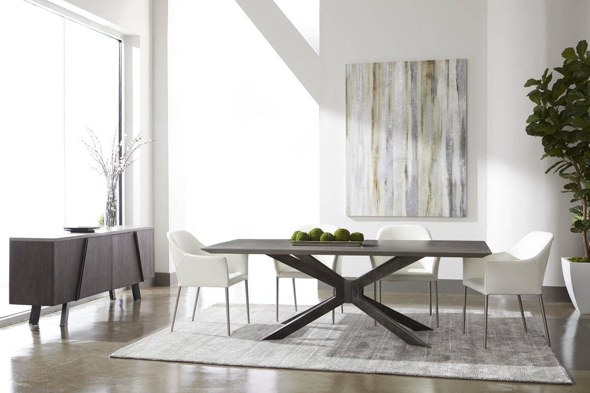 Industry Rectangle Dining Table, by Essentials for Living, 87" width x 30" height x 39.5" depth View 8