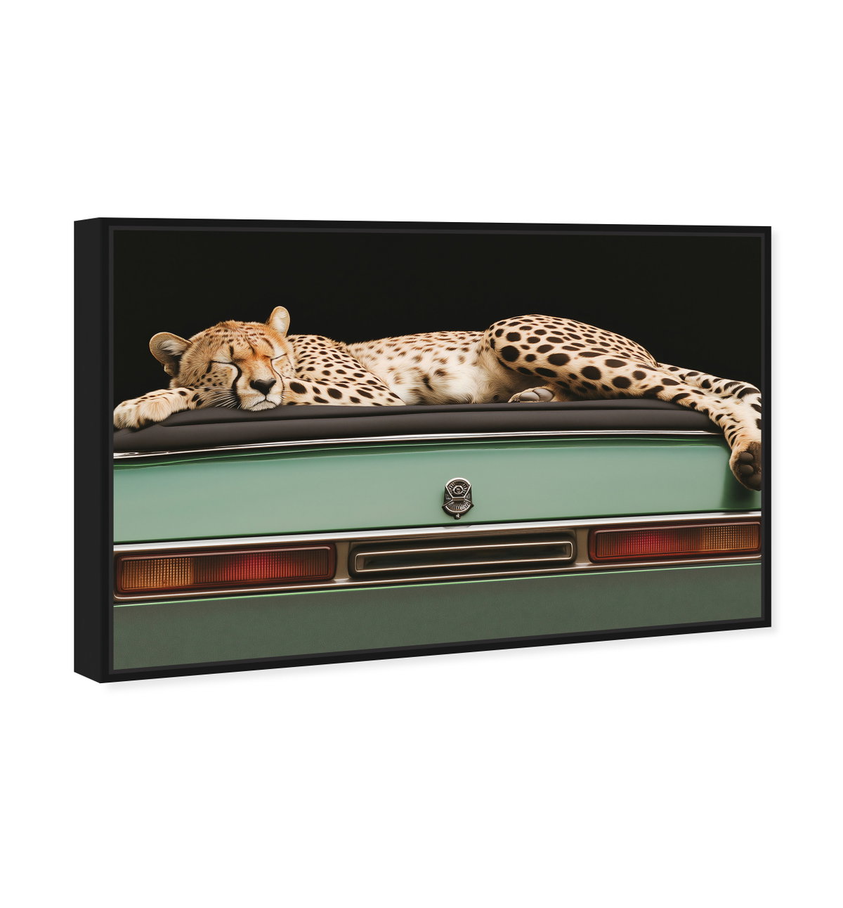 Sleepy Cadi Cheetah (No Embellishment), Art by Oliver Gal,  30x20 View 2