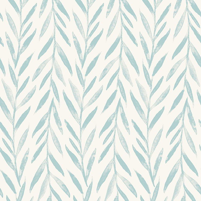 Magnolia Home Willow Blue Peel & Stick Wallpaper large image 