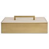 Wessex White Box, Decorative by Uttermost, 14" width x 4.75" height x 7" depth thumbnail 1
