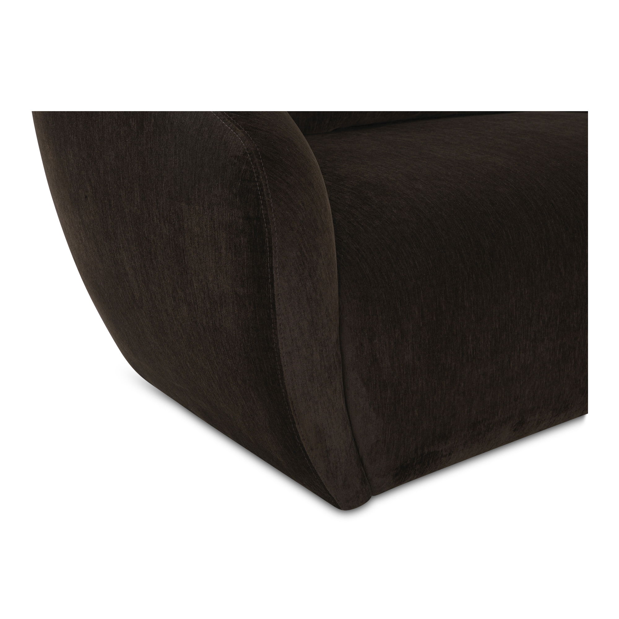 Amelia Left Arm Facing Chair Espresso large image 