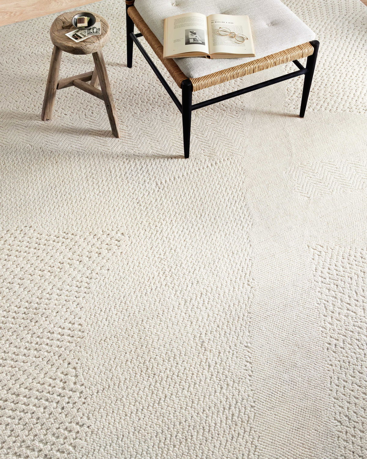 Amber Lewis x Loloi Collins Rug, 1'6" length x 1'6" width View 3