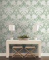 French Artichoke Dam Green Wallpaper thumbnail 1