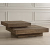 Rustic Planes Modern Coffee Table, by Uttermost, 57" width x 19.5" height x 47.25" depth thumbnail 10