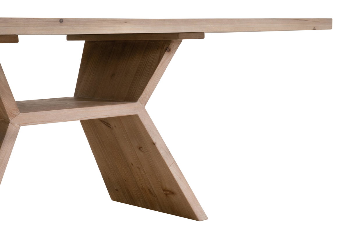 Bridge Dining Table, by Essentials for Living, 78.75" width x 30.25" height x 39.5" depth View 6