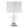 Corallo White Coral Table Lamp, by Uttermost, 1'0.5" width x 2'5" height x 1'0.5" depth thumbnail 1