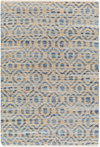 Jean Handmade Rug, by Surya, 1'6" length x 1'6" width thumbnail
