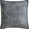 Laneus II 22 x 22 Dark Gray Speckled Decorative Pillow Cover, by Mercana, 21.75" length x 21.65" width x 1.57" height thumbnail