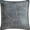 Laneus II 22x22 Dark Gray Speckled Decorative Pillow Cover, by Mercana, 21.75" length x 21.65" width x 1.57" height thumbnail