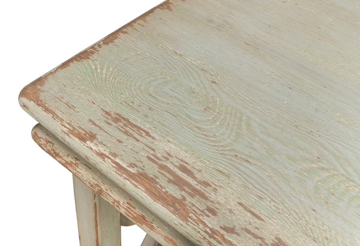 Quatrefoil Bookshelf Console Table, by Sarreid, 1'4" length x 6'6" width x 2'11" height View 12