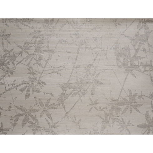 Sylvan Silver & White Wallpaper