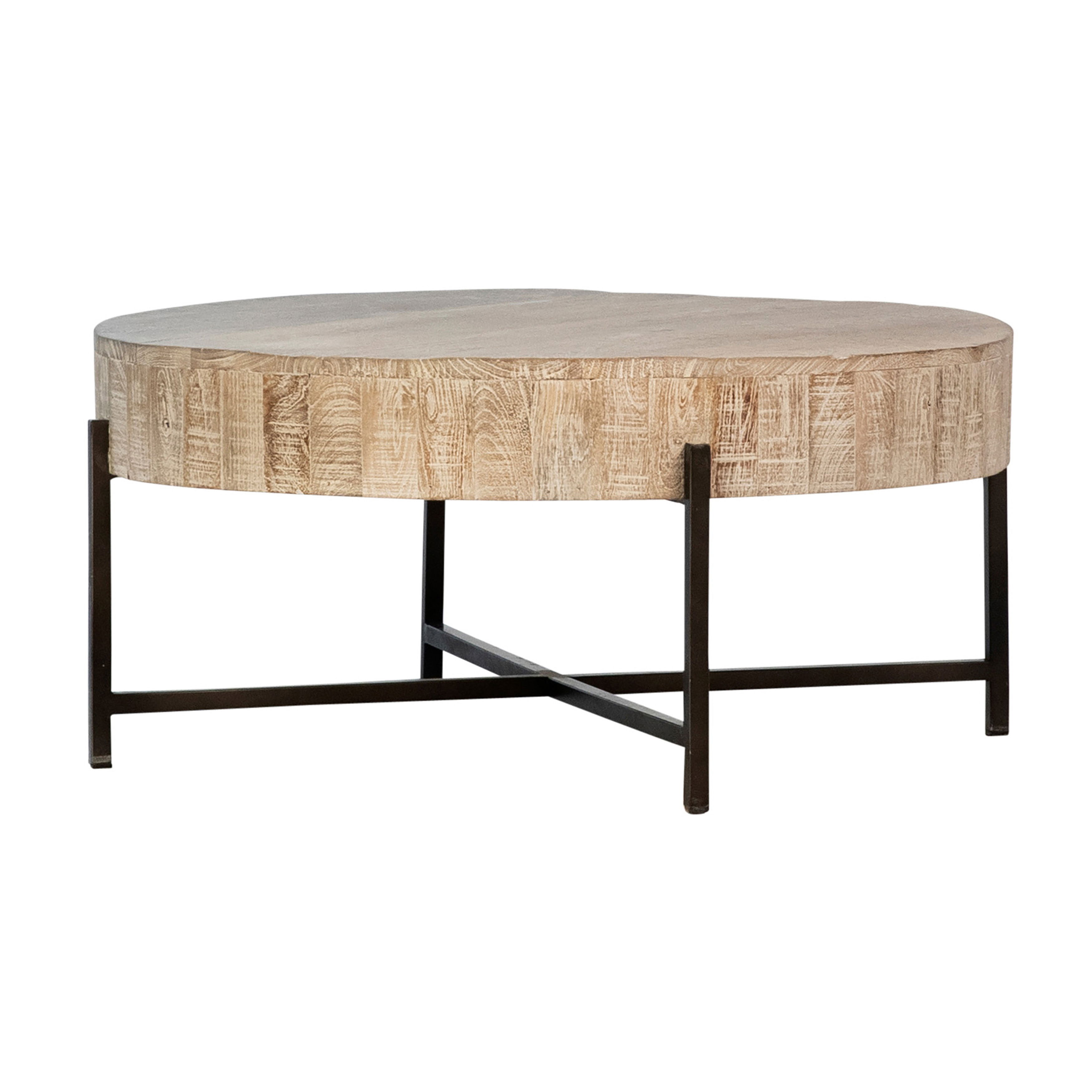 Sison Coffee Table, by Dovetail, 36" width x 16" height x 36" depth View 1