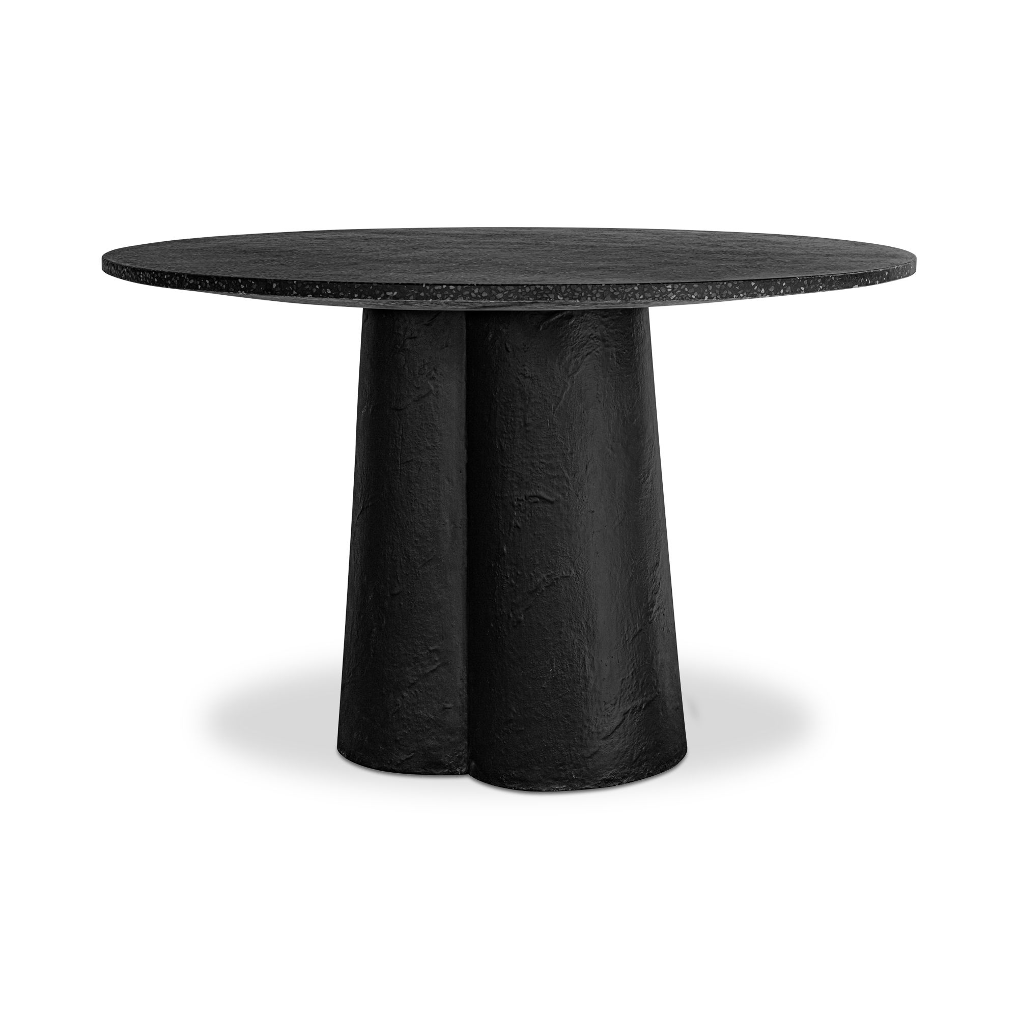 Mono Dining Table Black, by Moe's Home, 47" width x 30" height x 47" depth View 2