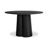 Mono Dining Table Black, by Moe's Home, 47" width x 30" height x 47" depth thumbnail 2