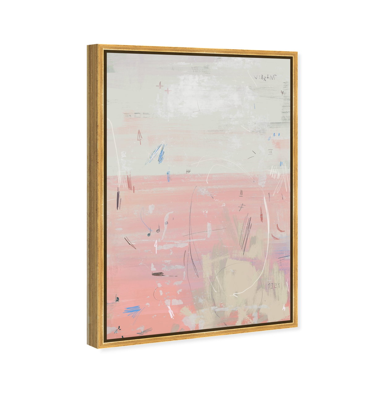 Gradients 4 3 (No Embellishment), Art by Oliver Gal,  24x36 View 2