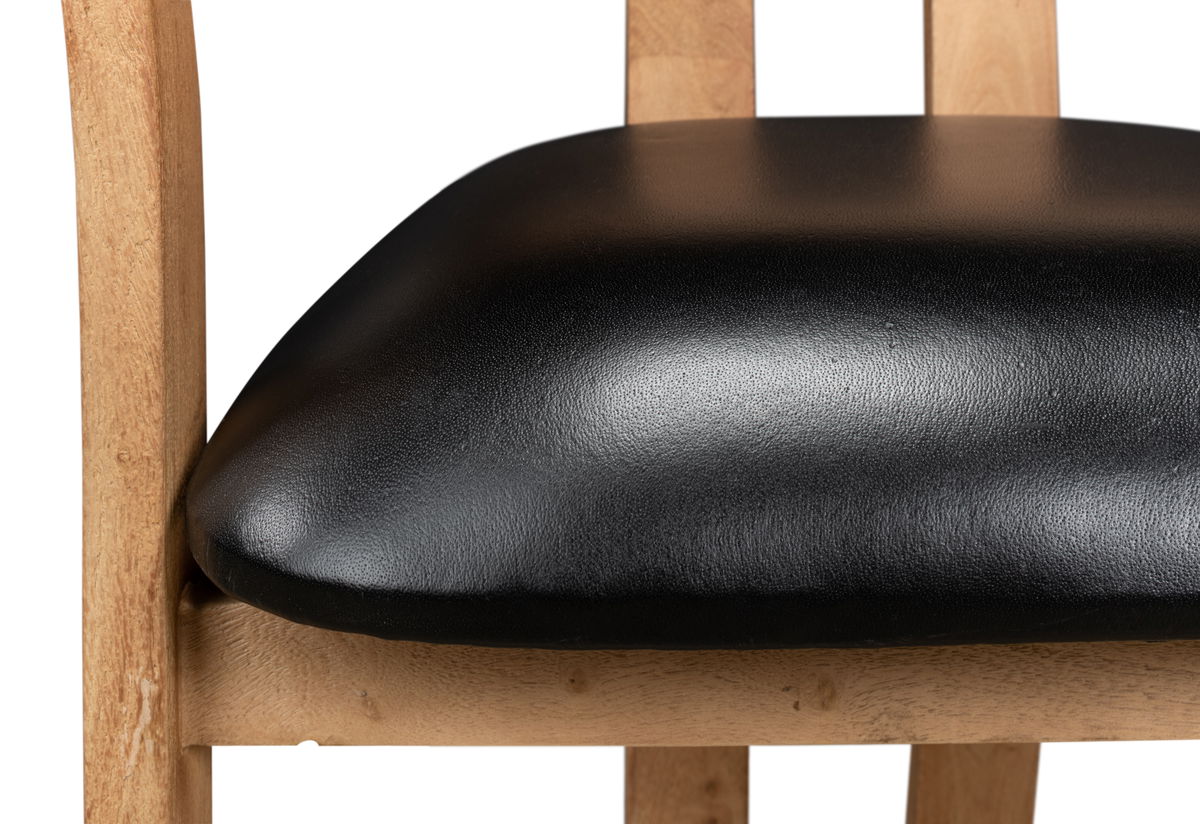 Rift Dining Chair, by Sarreid, 1'7" length x 1'11" width x 2'5" height View 4