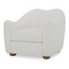 Bria Accent Chair Oatmeal, by Moe's Home, 35" width x 29.6" height x 33.25" depth thumbnail 2