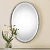 Annadel Oval Wall Mirror, by Uttermost, 20" width x 28" height x 1" depth thumbnail 4