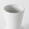 Laforge 9.4H Small White Ceramic Vase, by Mercana, 5.51" length x 5.51" width x 9.45" height thumbnail 5