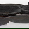 Nikita Set of 2 Large Black-Brown Reclaimed Wood Bowls, Decorative Bowl by Mercana, 17.25" length x 18.25" width x 4.5" height thumbnail 5