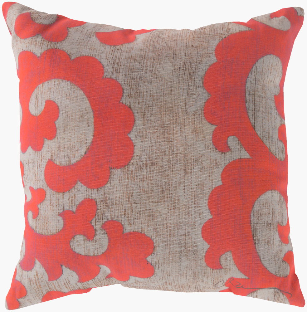 Rain Accent Pillow, Decorative Pillow by Surya, 18" length x 18" width