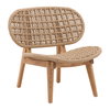 Hermosillo Outdoor Occasional Chair Natural, Accent Chair by Dovetail, 31.18" width x 30" height x 29.6" depth thumbnail 1