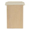 Lane Side Table Natural, Side & End Table by Moe's Home, 20" width x 20" height x 17" depth thumbnail 4