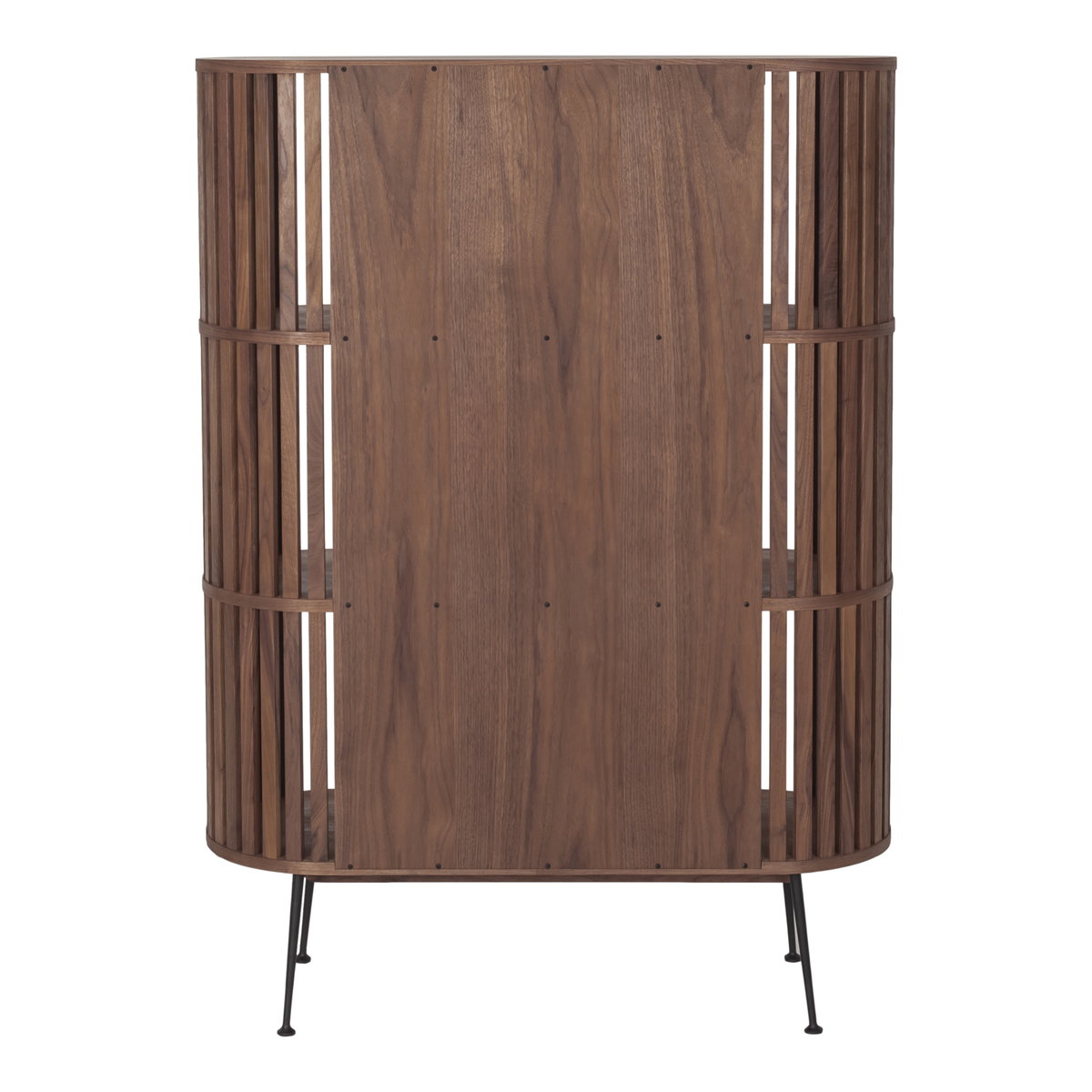Henrich Bookshelf Light Brown, Shelving & Bookcase by Moe's Home, 41" width x 57" height x 16" depth View 4