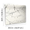 Winter Branches White Wallpaper, by York Wall, 33' length x 1'8.5" width x 0.02" depth thumbnail 7