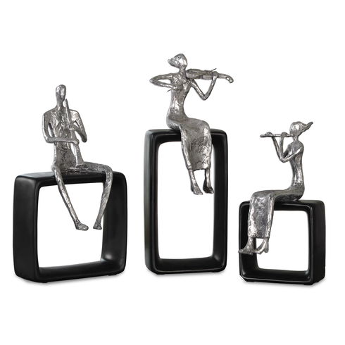 Musical Ensemble Statues, S/3