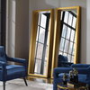 Edmonton Gold Leaner Mirror, Floor Mirror by Uttermost, 27.5" width x 75.5" height x 4.5" depth thumbnail 5