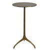 Beacon Gold Accent Table, Furniture by Uttermost, 14" width x 25" height x 14" depth thumbnail 1