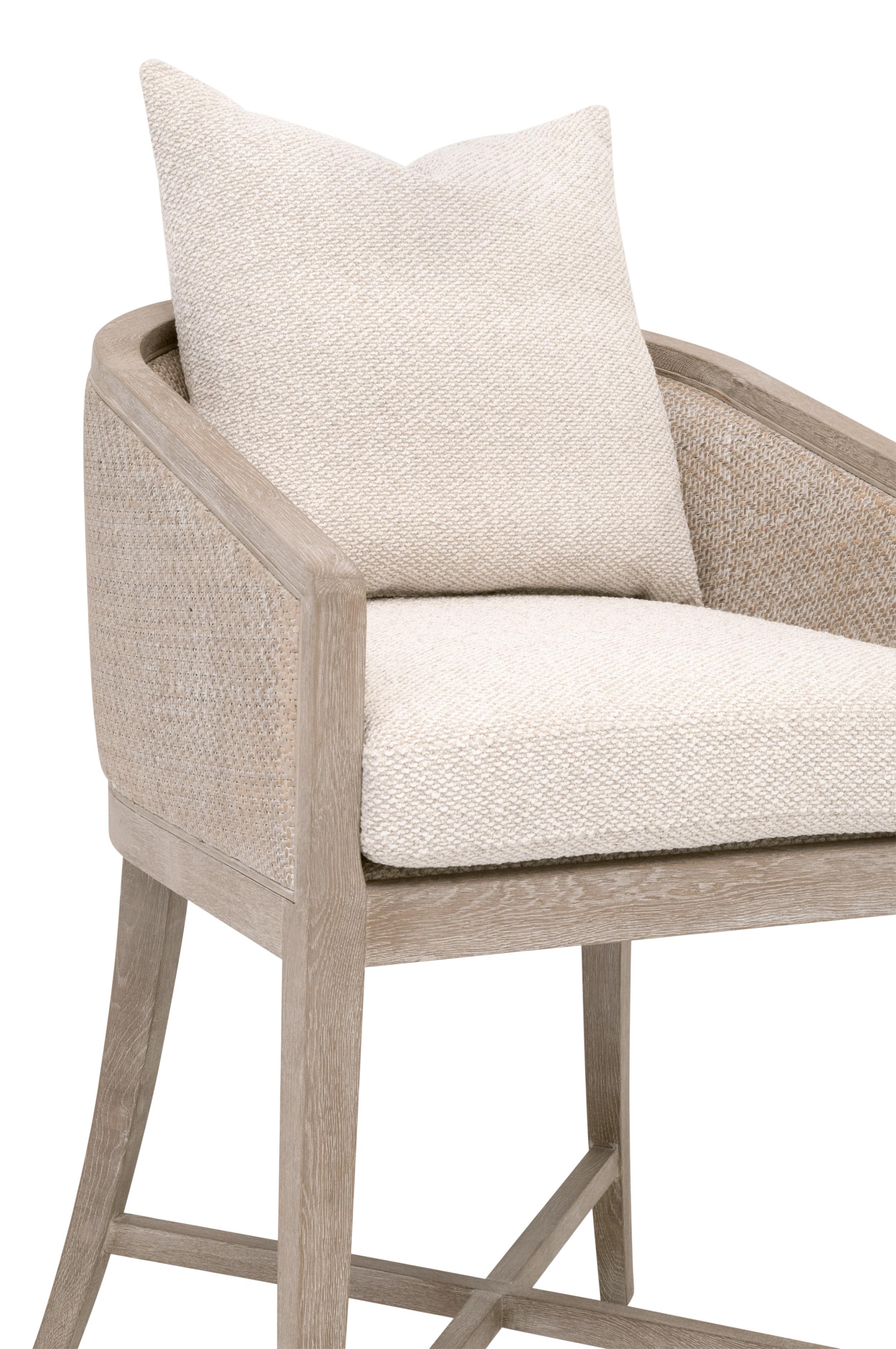 McGuire Counter Stool, Dining Chair by Essentials for Living, 22.5" width x 35.75" height x 26" depth View 7