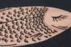 Rifle Paper Co. x Loloi It's Fishy Wall Art, Wall Hanging, 21" length x 17" width thumbnail 3