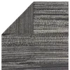 Jaipur Living Jamaal RIZ11 Handknotted Stripes Black and Gray Area Rug (6'x9') thumbnail 2