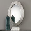 Conder Oval Silver Mirror thumbnail 3