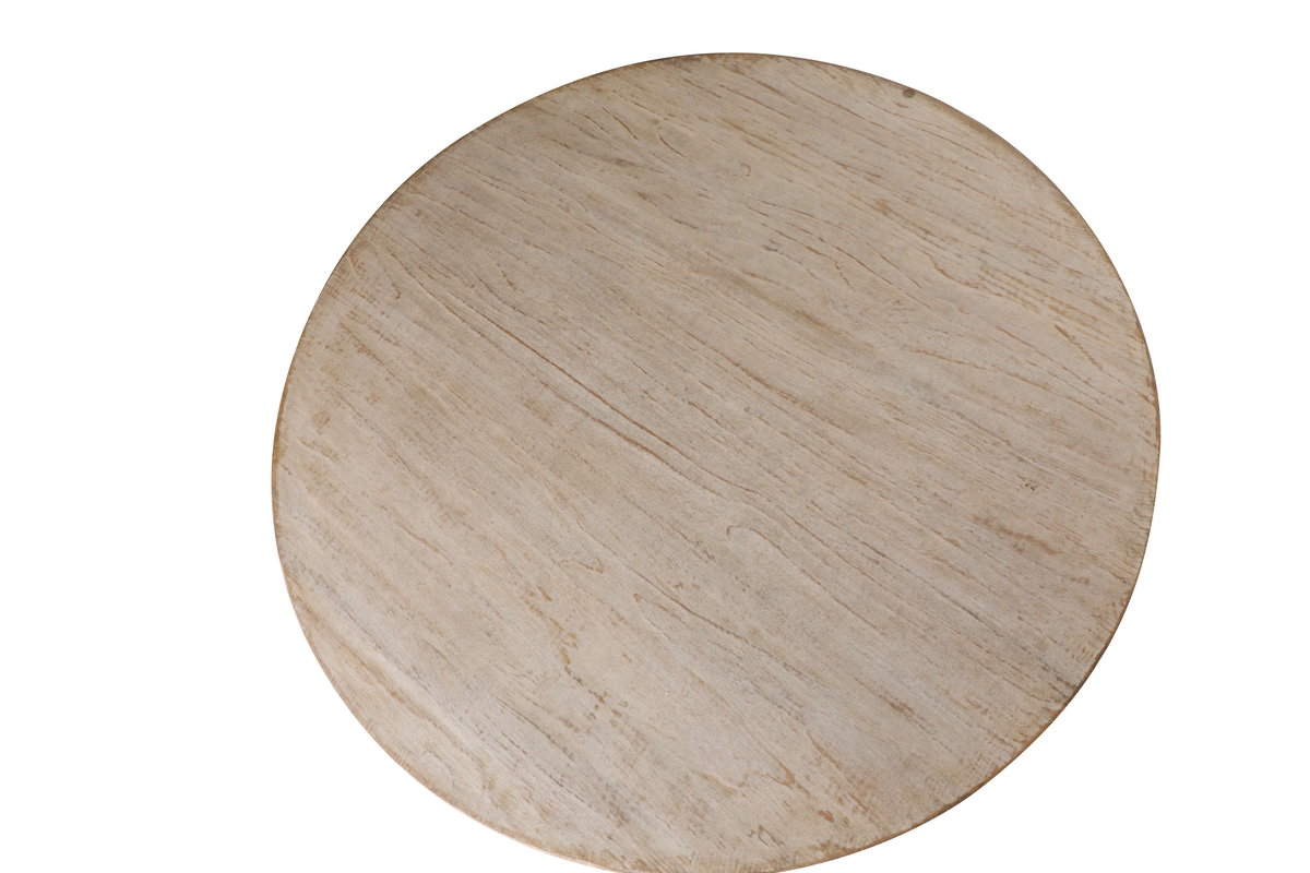 Jansen Round Dining Table, by Dovetail, 48" width x 30" height x 48" depth View 2