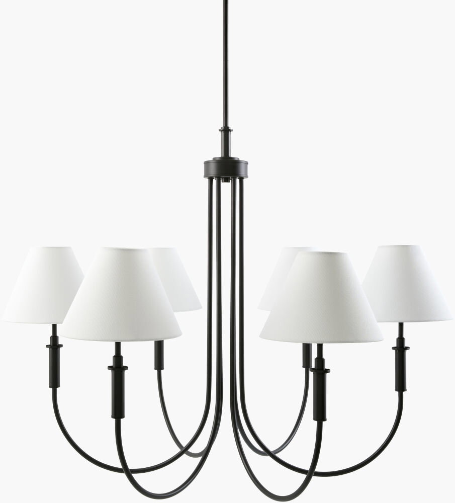 Montclaire Chandelier, by Surya, 40" length x 40" width x 31" height
