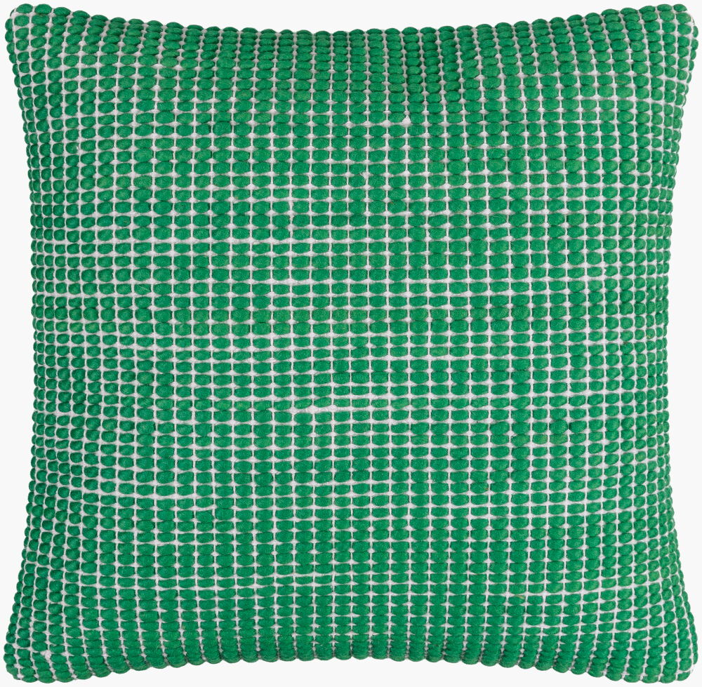 Chunky Grid Lumbar Pillow Poly, Decorative Pillow by Surya, 13" length x 20" width
