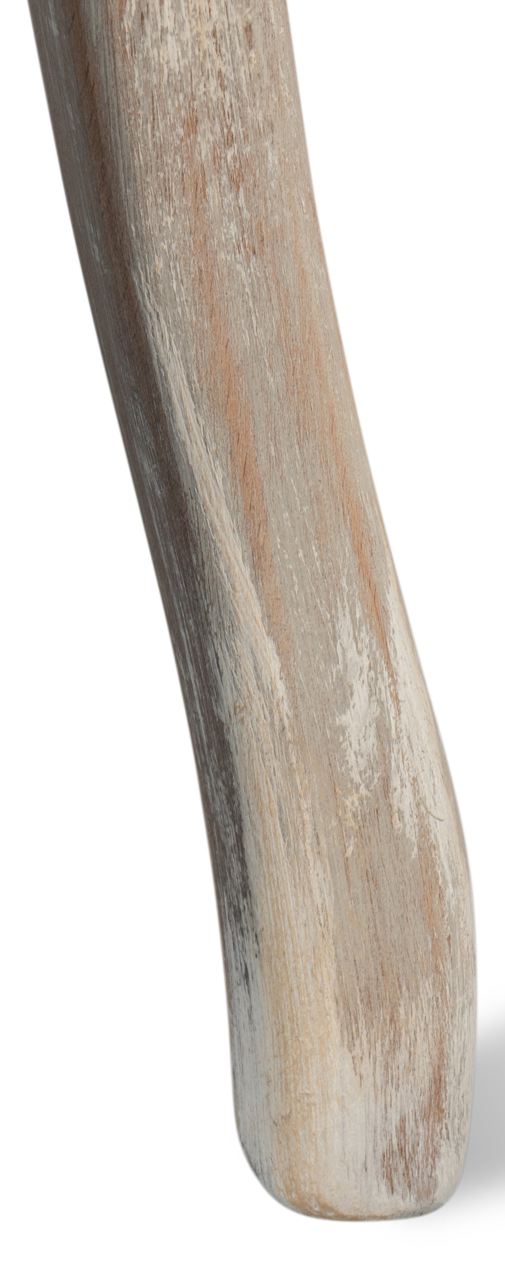 Oval Cane Back S/Chair Grey Oak  Taupe, by Sarreid, 2' length x 1'9" width x 3'5" height View 8